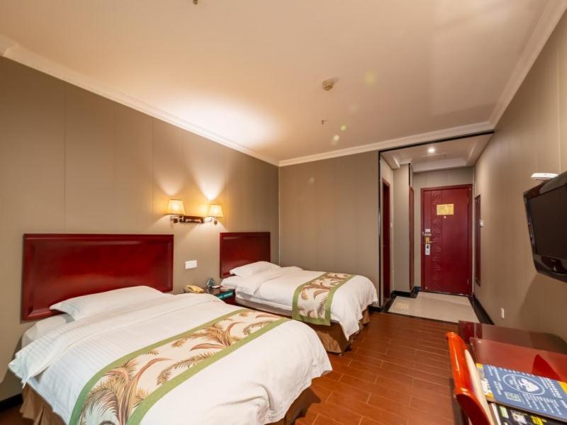 Greentree Inn Jiangsu Suzhou Mudu Ancient Street Express Hotel Dış mekan fotoğraf