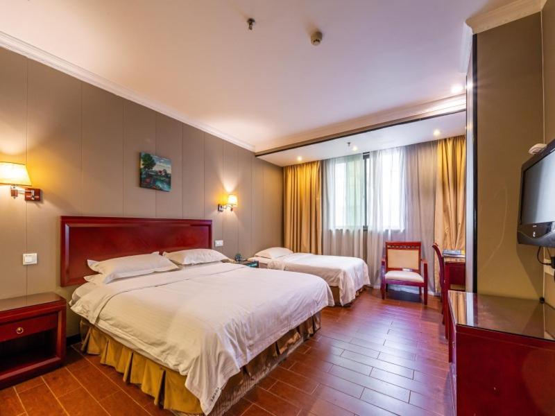 Greentree Inn Jiangsu Suzhou Mudu Ancient Street Express Hotel Dış mekan fotoğraf